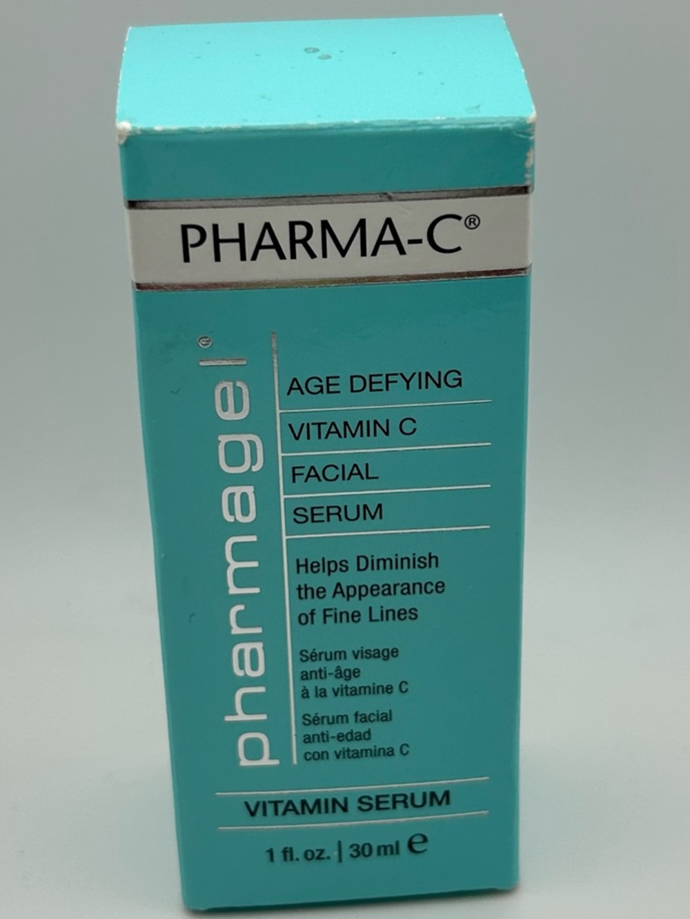 Pharmagel Pharma-C Vitamin Serum Age Defying Facial Serum For Wrinkles 1 oz/30ml